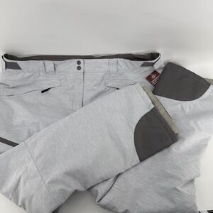 Outdoor Gear Men's 3XL Ski Snowboard Pants Waterproof Breathable Insulated Grey